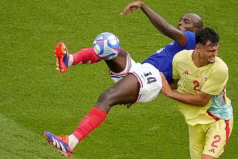 Men's soccer gold medal match between France and Spain